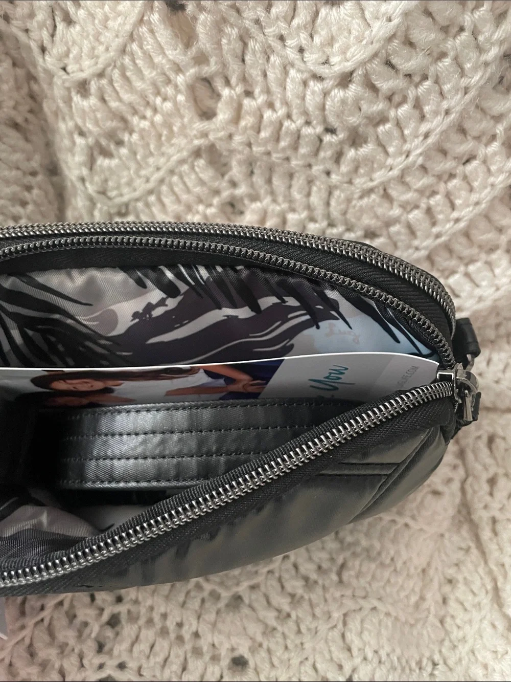 NWT- Coupe 2 Metallic Black